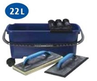 Photo de l'article DURAL Kit de nettoyage sur roulettes