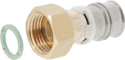 Photo de l'article PB TUB Raccord crou tournant ALPEX-DUO XS