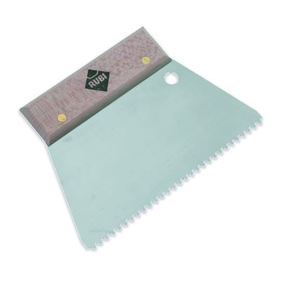 Photo de l'article RUBI Spatule peigne 18 cm manche bois 