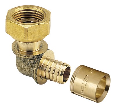 Photo de l'article Sanitaire-distribution Coude crou tournant PER  glissement