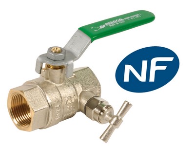 Photo de l'article SFERACO Vanne B.S.  purge FF manette plate NF