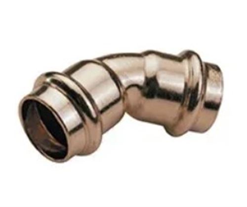 Photo de l'article Sanitaire-distribution Press coude cuivre  sertir 45 FF