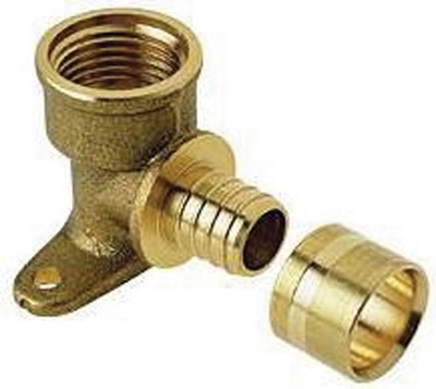 Photo de l'article Sanitaire-distribution Coude applique longue  glissement