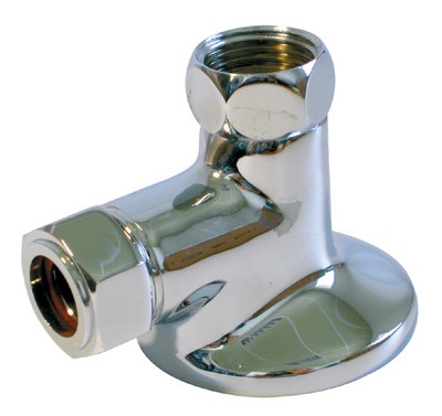 Photo de l'article Sanitaire-distribution Appliques murales chromes avec crou prisonnier