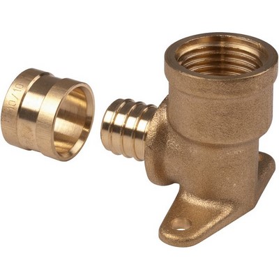 Photo de l'article Sanitaire-distribution Coude applique courte  glissement