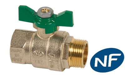 Photo de l'article SFERACO Vanne B.S. MF manette papillon NF