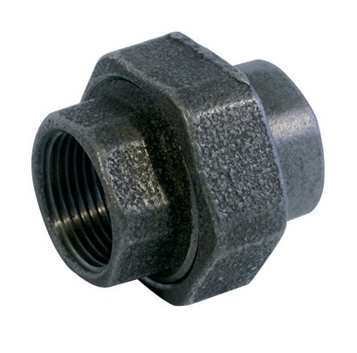 Photo de l'article Sanitaire-distribution Raccord union  joint conique fonte noire FF