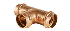 Photo de l'article Sanitaire-distribution Raccord t gal cuivre  sertir gaz