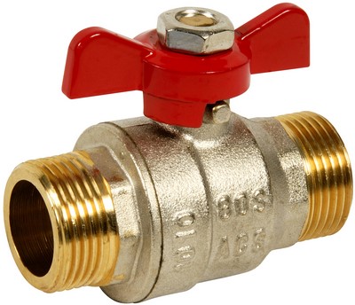 Photo de l'article Sanitaire-distribution Vanne B.S. MM manette papillon ACS