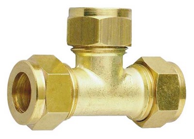 Photo de l'article Sanitaire-distribution T bicne gal laiton