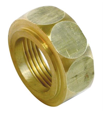 Photo de l'article Sanitaire-distribution crou 6 pans pour collet battu laiton