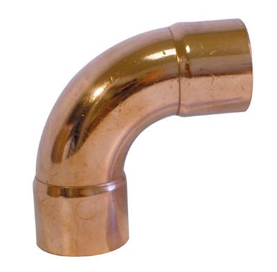 Photo de l'article Sanitaire-distribution Coude 90 grand rayon Femelle-Femelle 2 Cu