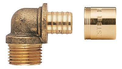 Photo de l'article Sanitaire-distribution Coude mle fixe PER  glissement