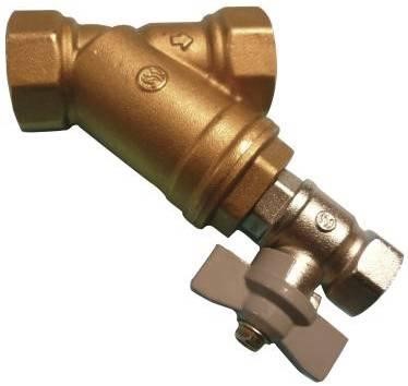 Photo de l'article Sanitaire-distribution Filtre laiton  tamis inox avec purge