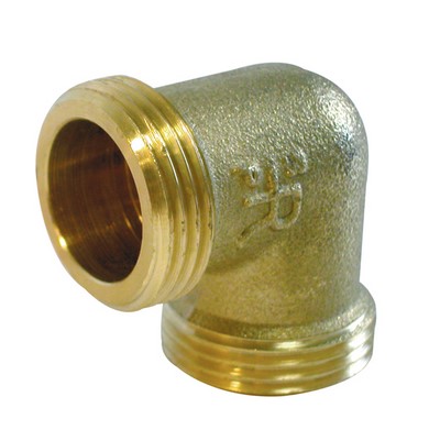 Photo de l'article Sanitaire-distribution Coude 90 gal laiton  visser MM