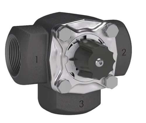 Photo de l'article Sanitaire-distribution Vanne mlangeuse fonte 3 voies TERMOMIX