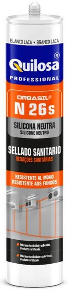 Photo de l'article Sanitaire-distribution Mastic silicone Silirub N26S neutre