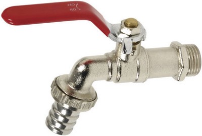 Photo de l'article Sanitaire-distribution Robinet de puisage laiton nickel