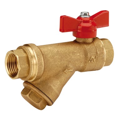 Photo de l'article Sanitaire-distribution Vanne B.S.  filtre FF manette plate ACS