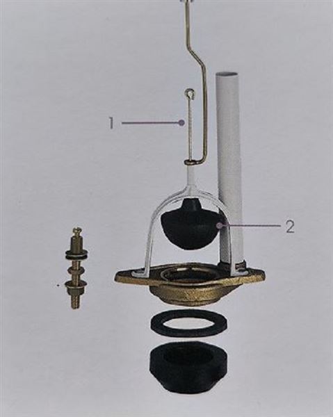 Photo de l'article Sanitaire-distribution Mcanisme de chasse d''eau complet