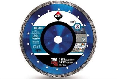 Photo de l'article RUBI Disque diamant TVA  125 SUPERPRO 