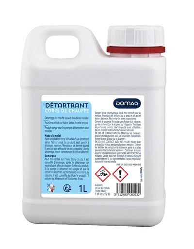 Photo de l'article DOMAO - ECOWATER Dtartrant corps de chauffe DOMAO
