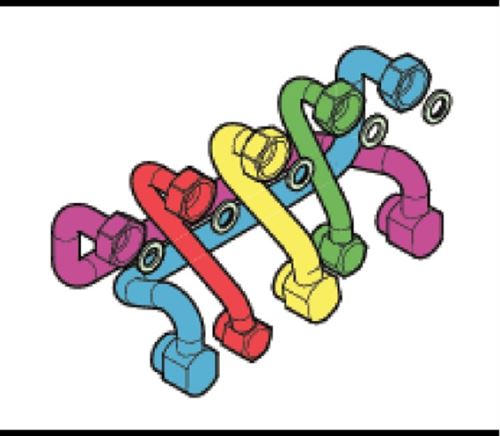 Photo de l'article OERTLI  Kit tubulures  visser CHAFFOTEAUX HG39