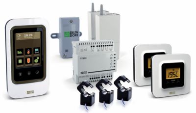 Photo de l'article DELTA DORE Gestionnaire d''nergie 2 zones pour chauffage eau chaude + gestion des occultants