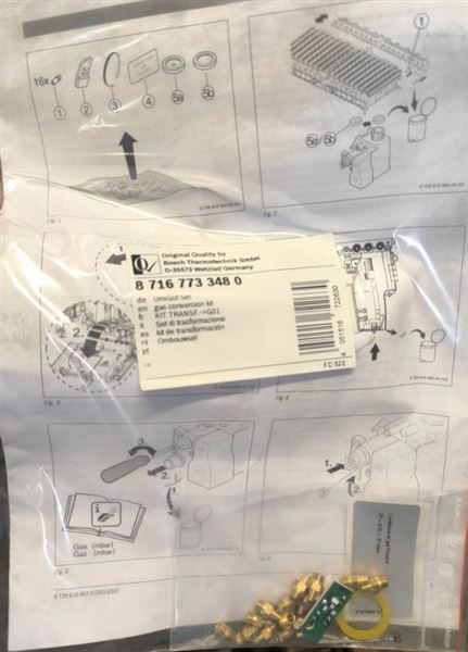 Photo de l'article ELM LEBLANC Kit conversion gaz >G31 