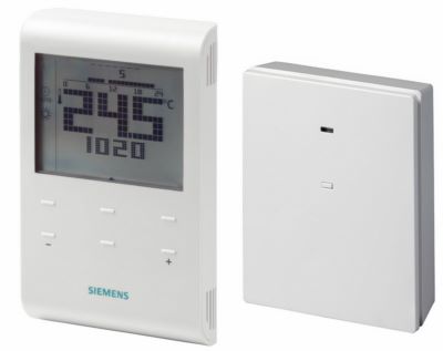 Photo de l'article SIEMENS Thermostat d''ambiance programmable sans fil radio command RDE