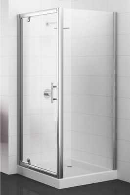 Photo de l'article DOMAO - ECOWATER Paroi de douche fixe CADREE ADESIO NOUVELLE GAMME