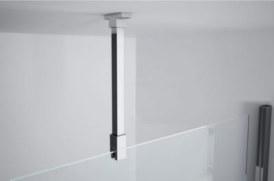 Photo de l'article NOVELLINI Kit de fixation plafond pour paroi de verre 6 et 8 mm