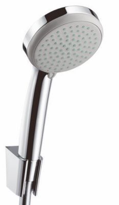 Photo de l'article HANSGROHE Douchette CROMA 100 VARIO avec support et flexible