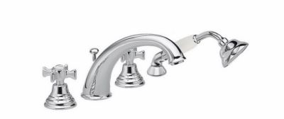 Photo de l'article ONDYNA Mlangeur bain-douche sur gorge CHAMBORD 4 trous