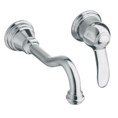 Photo de l'article ONDYNA Mitigeur lavabo MUSEO mural deux trous encastrs