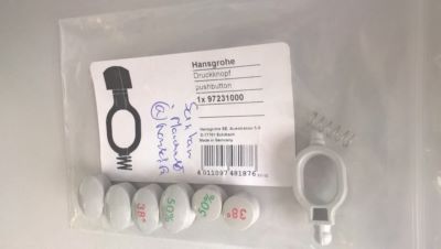 Photo de l'article HANSGROHE Boutons pour mlangeur thermostatique Ecostat 1001