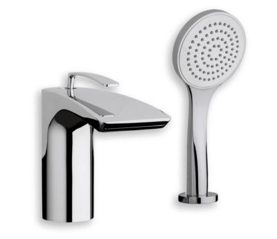 Photo de l'article ONDYNA Mitigeur bain-douche sur gorge BOLLICINE 2 trous