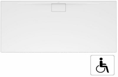 Photo de l'article VILLEROY ET BOCH Receveur ARCHITECTURA METALRIM ultraplat