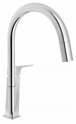 Photo de l'article NOBILI Mitigeur vier bec haut avec douchette ACQUAVIVA 