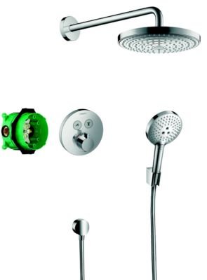 Photo de l'article HANSGROHE Pack complet encastr Design ShowerSet Raindance Select S