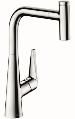 Photo de l'article HANSGROHE Mitigeur vier TALIS SELECT avec douchette extractible