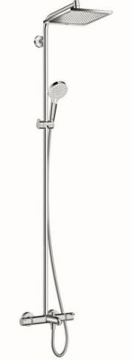 Photo de l'article HANSGROHE Crometta E Showerpipe Crometta E 240 1 jet bain/douche