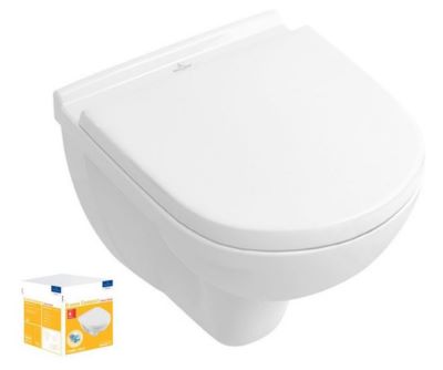 Photo de l'article VILLEROY ET BOCH Combi Pack O.NOVO Direct Flush COMPACT