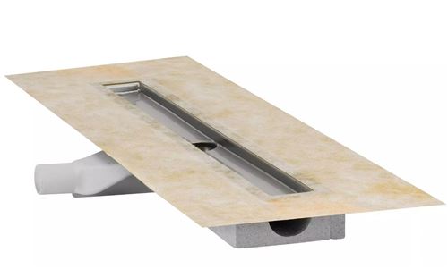 Photo de l'article SCHLUTER Caniveau � sortie horizontale pour douche � l''italienne KERDI LINE F 40