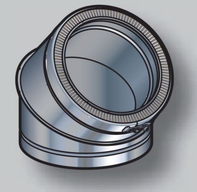 Photo de l'article POUJOULAT Coudes inox THERMINOX TI - EC .. .. TI