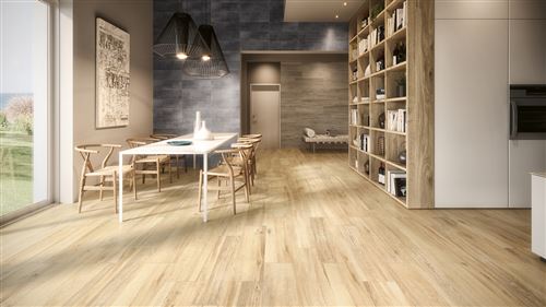 Photo de l'article GRESPOR Carrelage sol et mur effet bois COOLWOOD