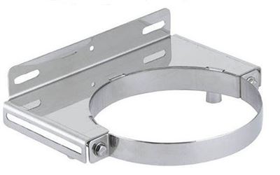 Photo de l'article POUJOULAT Collier mural pour pole  granuls -  PGI pour poles  Pellets