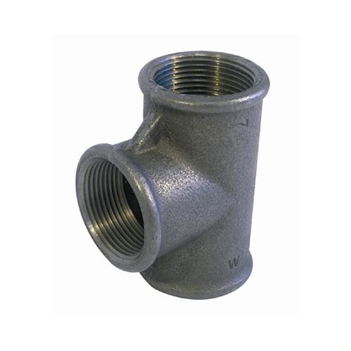 Photo de l'article Sanitaire-distribution T gal fonte noire FFF