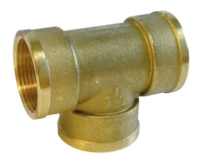 Photo de l'article Sanitaire-distribution TE gal laiton  visser FFF