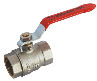 Photo de l'article Sanitaire-distribution Vanne B.S. FF manette plate ACS